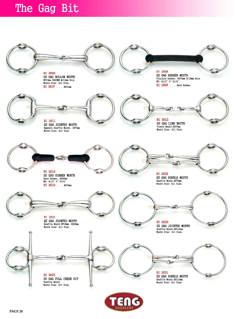 Stainless Steel Horse Racing Bits With Jointed Mouth Buy Horse Racing