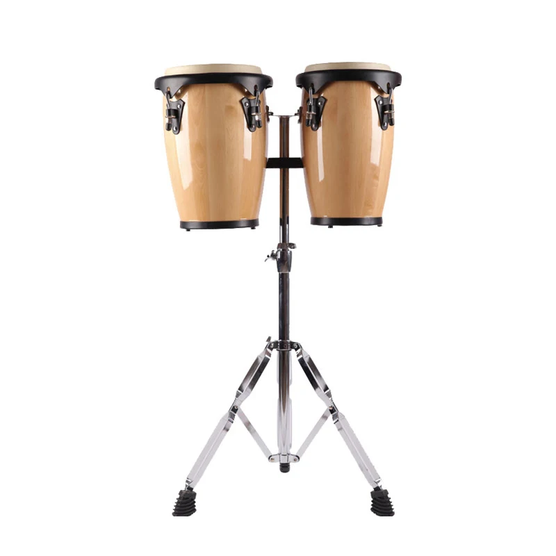 

wholesale wooden conga drum with metal stand, As picture