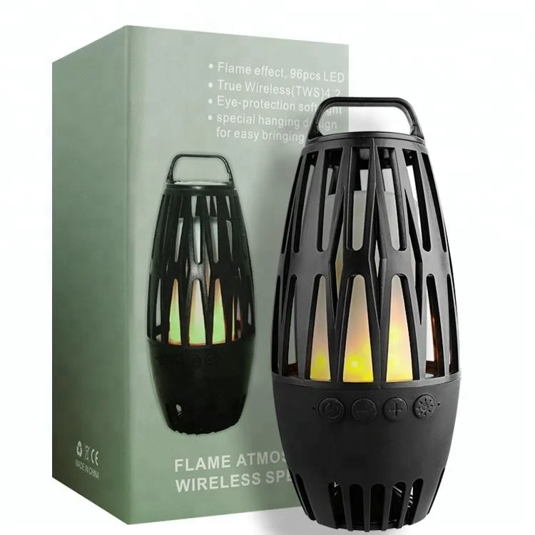 

Night Light Cool Design Bluetooth TF card&USB Wireless Led Speaker, Black