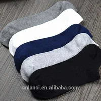 

New to 2018 stock processing and sales of combed cotton mens leisure business boat socks ankle socks men