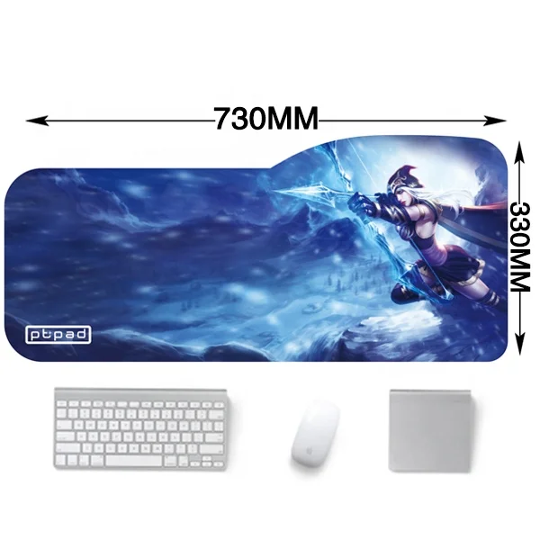 

Customized Extended Anti-Slip Rubber big Mousepad Large Gaming Mouse Pad, All colors is available