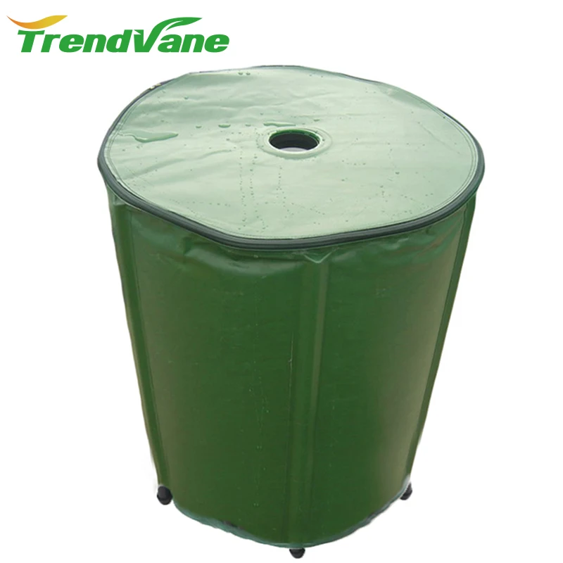 
2018 hot selling collapsible heavy duty PVC plastic water tank rain water barrel 25L 