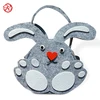 20 cm Cute Pink Bunny Design felt Easter Rabbit Storage Basket Easter Basket
