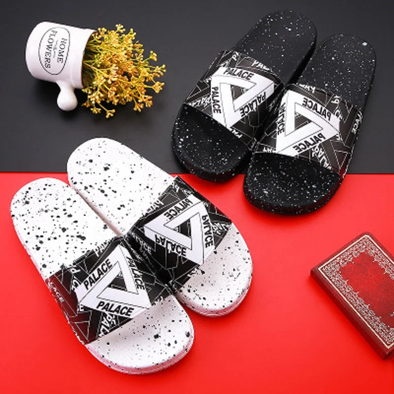 

printing anti-skip slide pool slippers/ beach slipper/indoor shoes, slide sandal, Picture