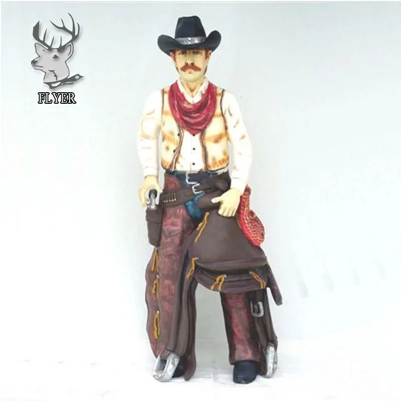 Outdoor Decoration Life Size Resin Cowboy Statue For Sale Buy Resin