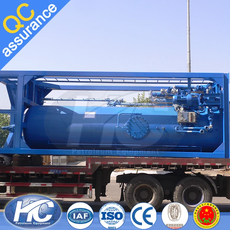 Iso9001 Certification 1000 Litre Buffer Tank / Crude Oil Vessel
