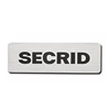 Holes Commercial Metal Printing Bar Code Label