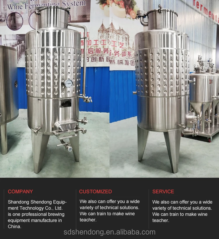 Commercial Wine Making Equipment Wine Fermentation Tanks Buy Wine