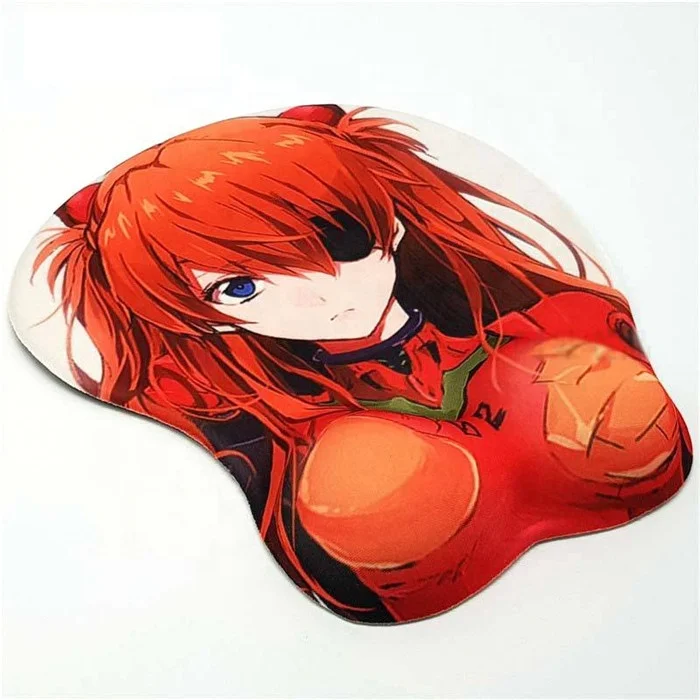 Anime boob mouse pad