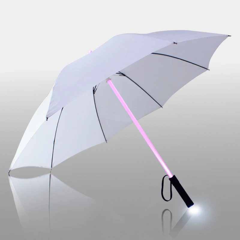 Fantastic flying wholesale novelty Seven colors led lightsaber light umbrella for gift