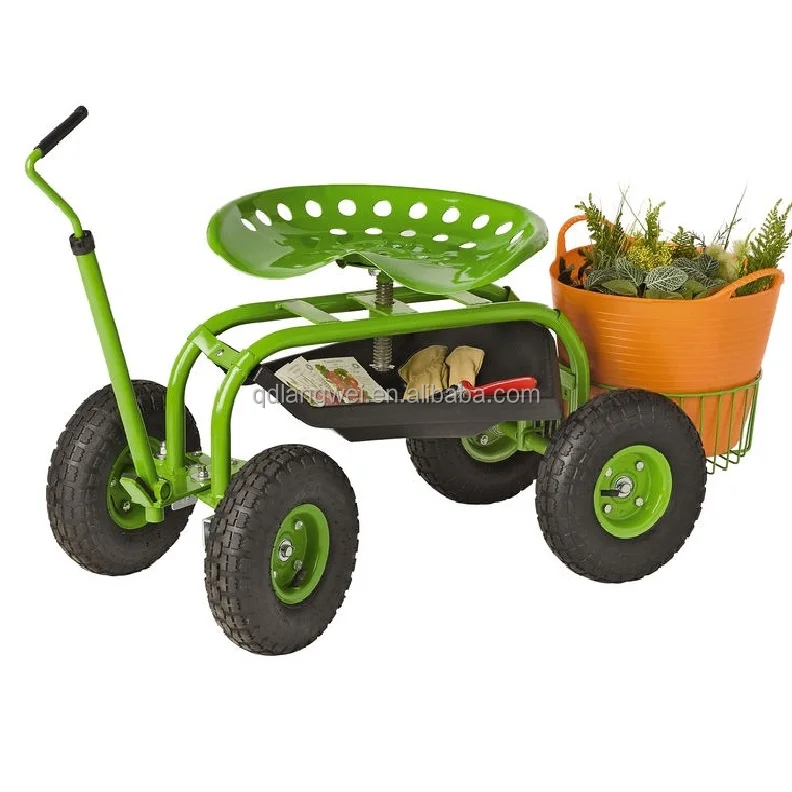 Garden Scooter Cart Garden Seat Cart Garden Tool Caddy Buy