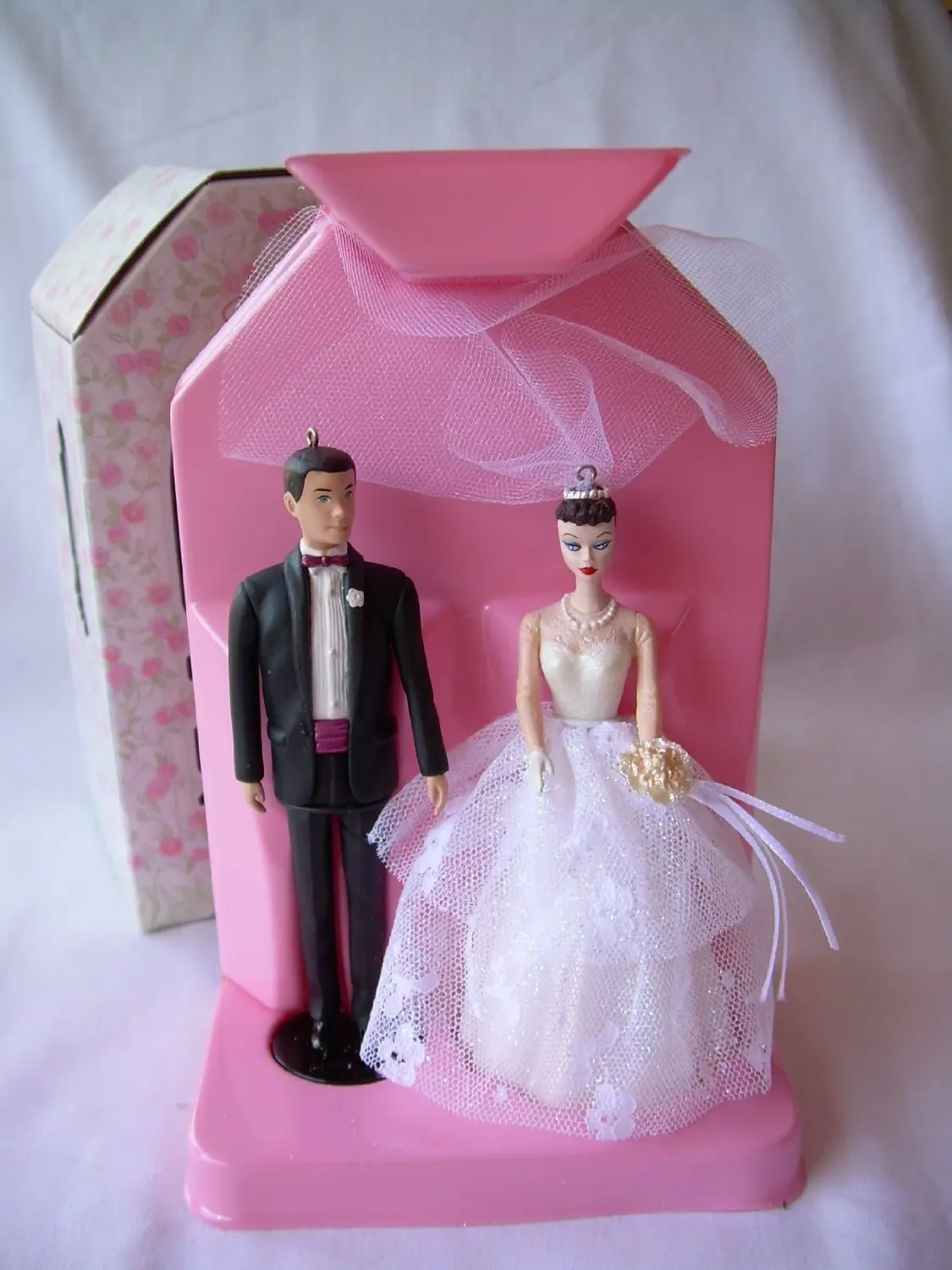 wedding day barbie ornament