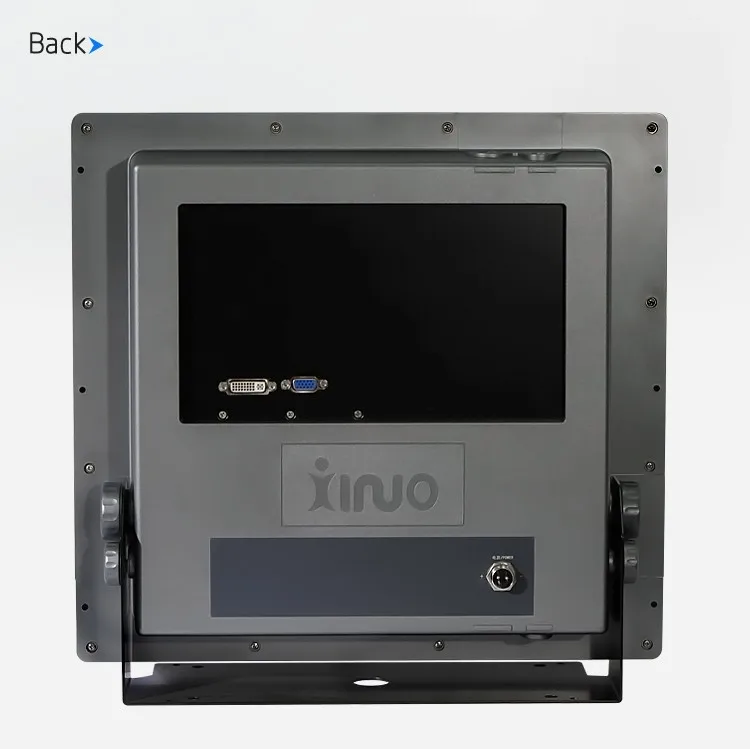 XINUO 17 inch Adjustable dvi-hdmi LCD Monitor & Marine GPS Displays for Radar / Ship Boat using  Marine Accessories HM-2617