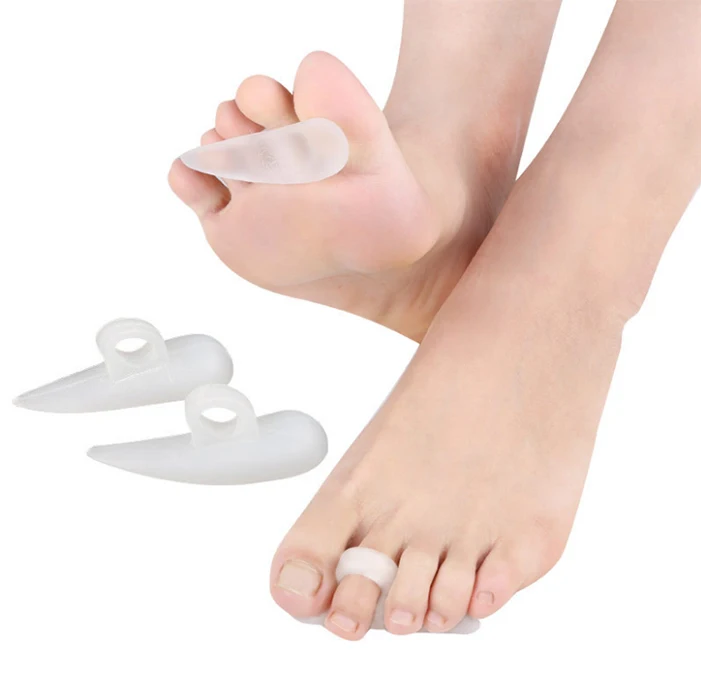 

Material Saving Design Cheap Disposable Pedicure EVA GEL Toe Separator for Nail Salon, White