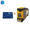 Digital handheld intelligent length and volume measuring tape and 2d logitech barcode scanner with bluetooth and lcd display