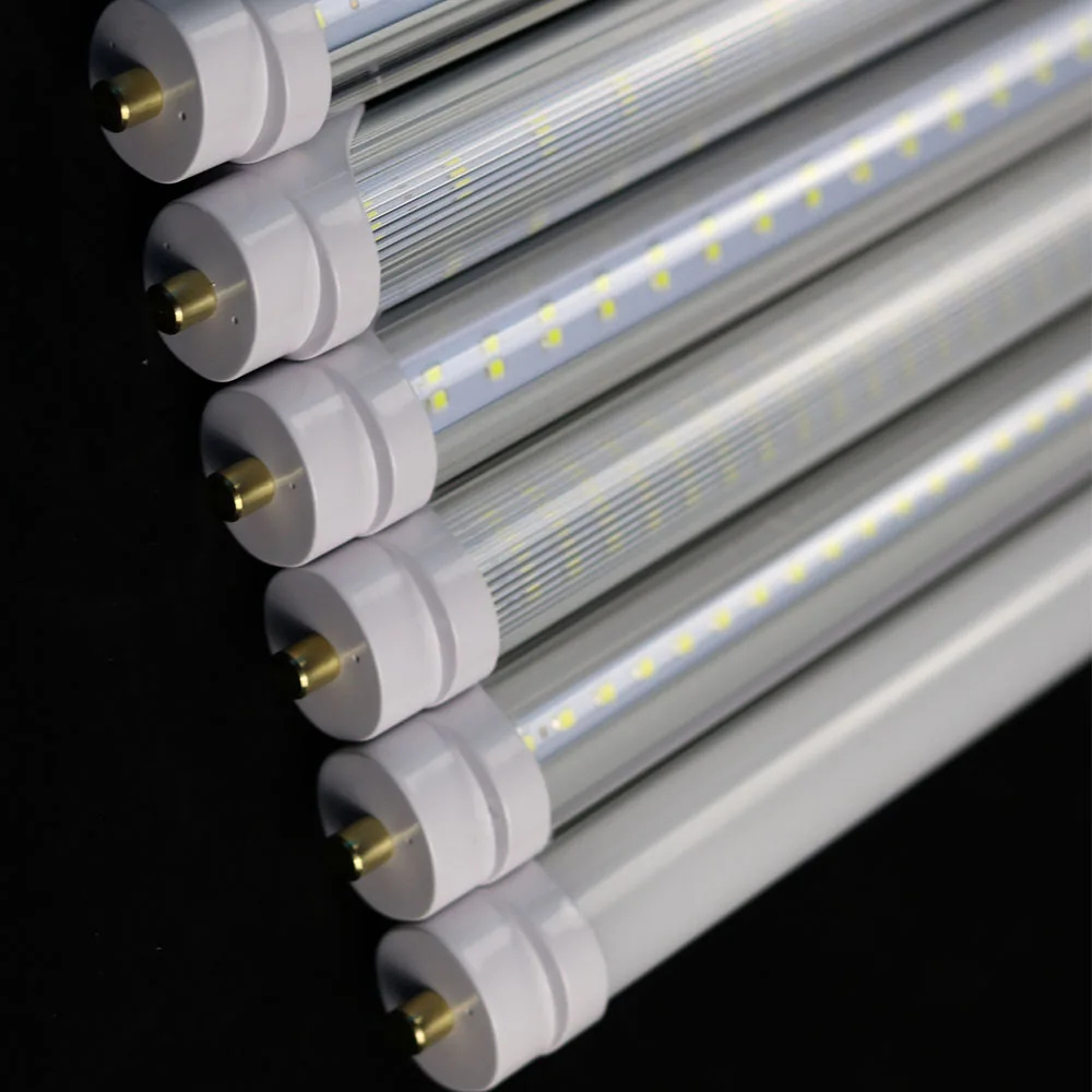 Fluorescent bulb replace 5700lm 6500K T8 8FT LED tube light single pin FA8