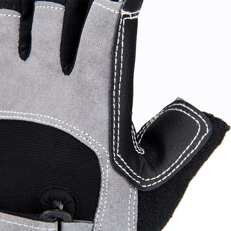 
Wholesale Custom Fitness Weight Lifting Half Finger Sport Glove 