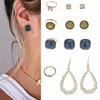 New design Ladies cheap wholesale stud earrings set for women wholesale NS8050964