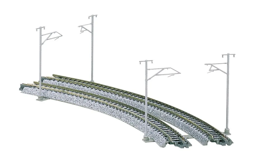 Single track. "En 50317" measurement catenary uplift.