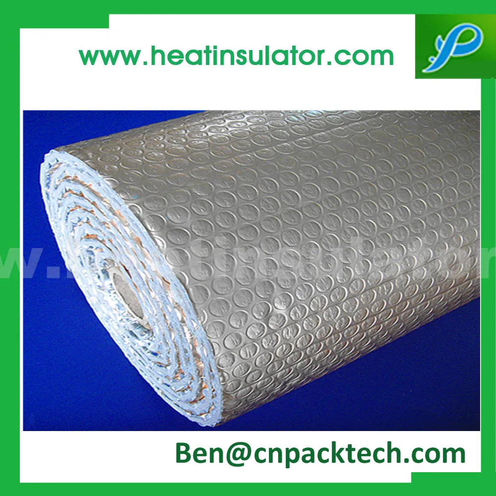 Silver Double Foil with Single/Double Bubble Foil Insulation Roof Insulation