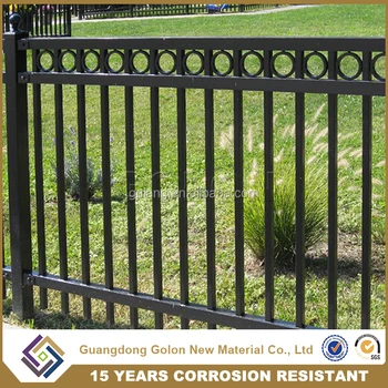 Easily Assembled Galvanized Used Wrought Iron Fencing For Sale Cast Iron Fence Decorations Buy Used Wrought Iron Fencing For Sale Cast Iron Fence