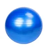 Custom Size Big Blue Anti Burst Balance Stability Athletic Works Exercise Yoga Fit Ball For Office Classroom with Pump