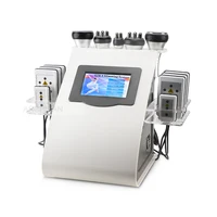 

6 in 1 cavitation rf vacuum lipolaser slimming machine