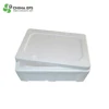 Fire resistant resin flat plastic beads for compressed eps block