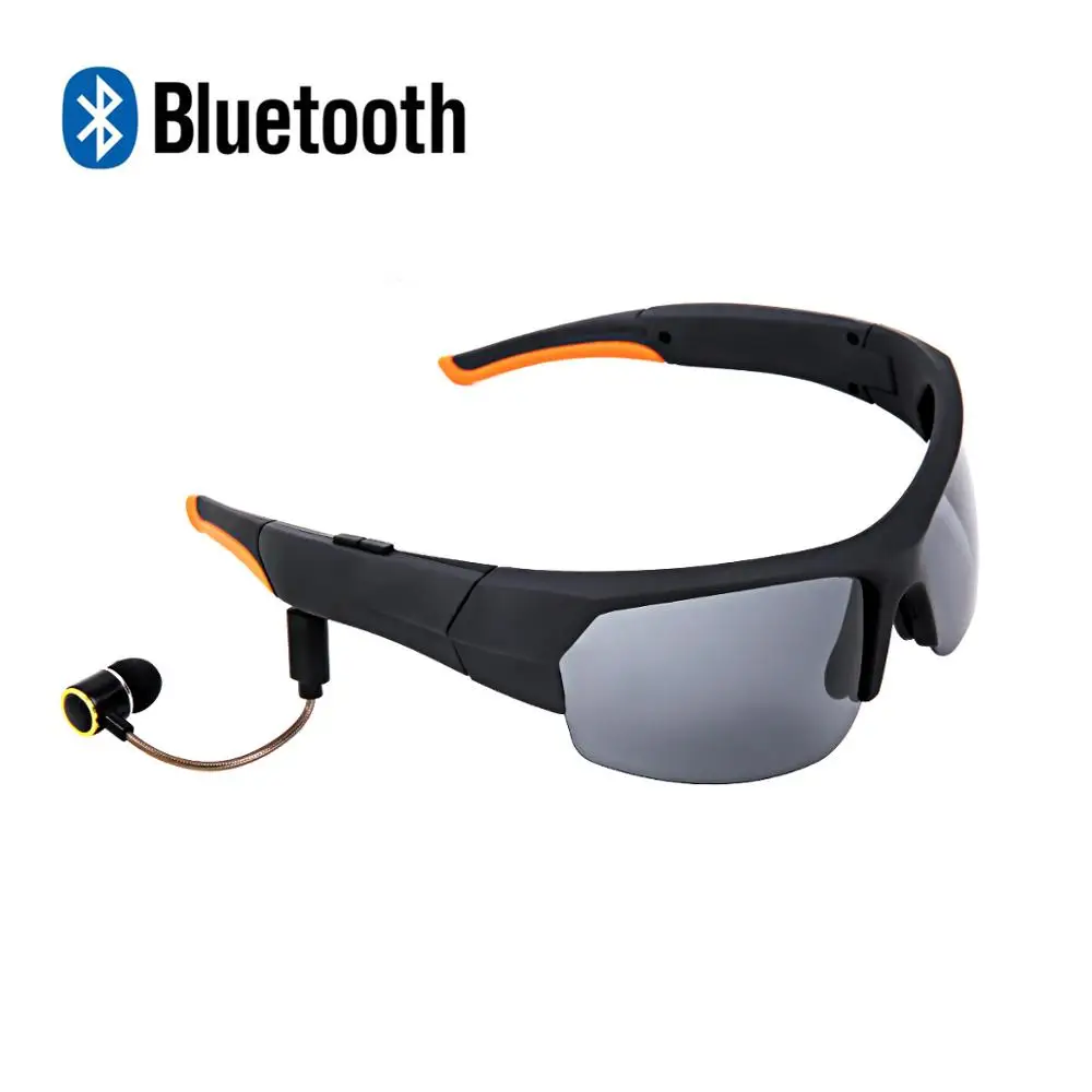 New Blue-tooth Glasses Sports Sunglasses Glasses Head-phones Stereo Bluetooth Listening Songs + Call Glasses