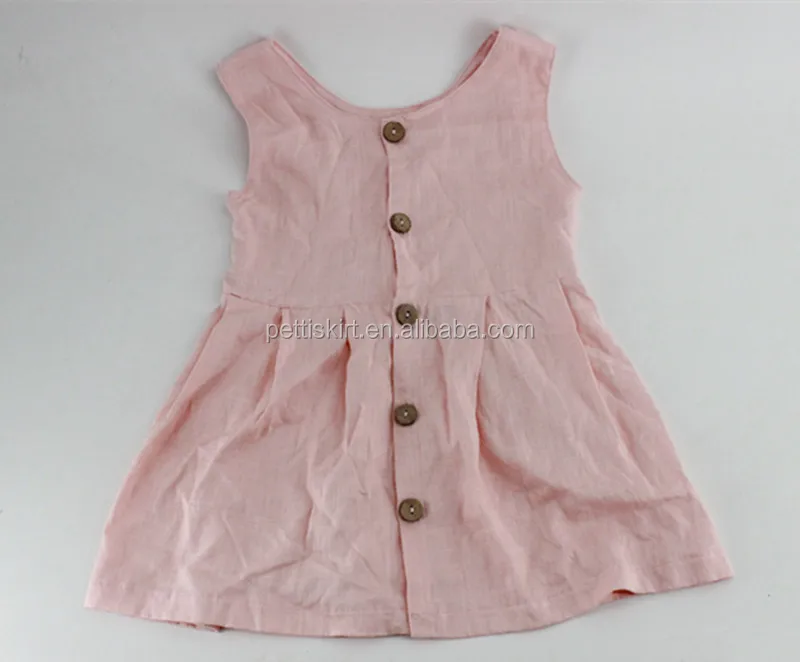 baby girl linen dress