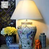 China manufacturer Guangzhou porcelain standing type desk lamp decorative table led lamp for home decor