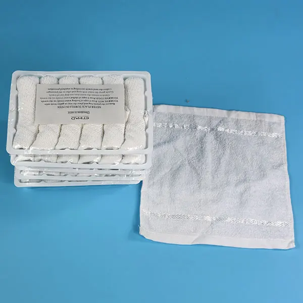Disposable Aviation Roll In Tray Scented Oshibori Towel Buy Oshibori