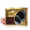 Private Label cool eye gel patches White / Gold / Pink / Black crystal collagen gel eye mask