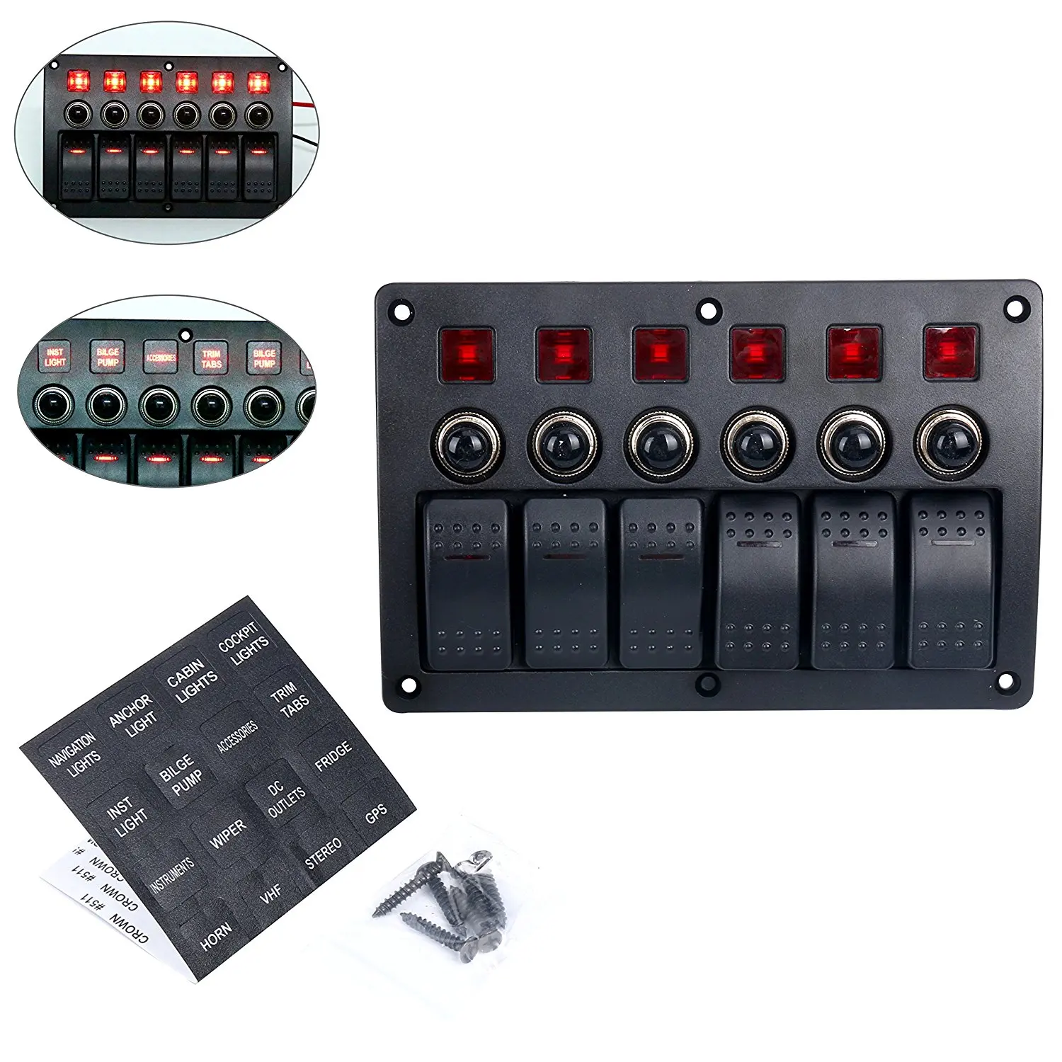 Bridge control. Переключатель морского исполнения. Switch Panel.