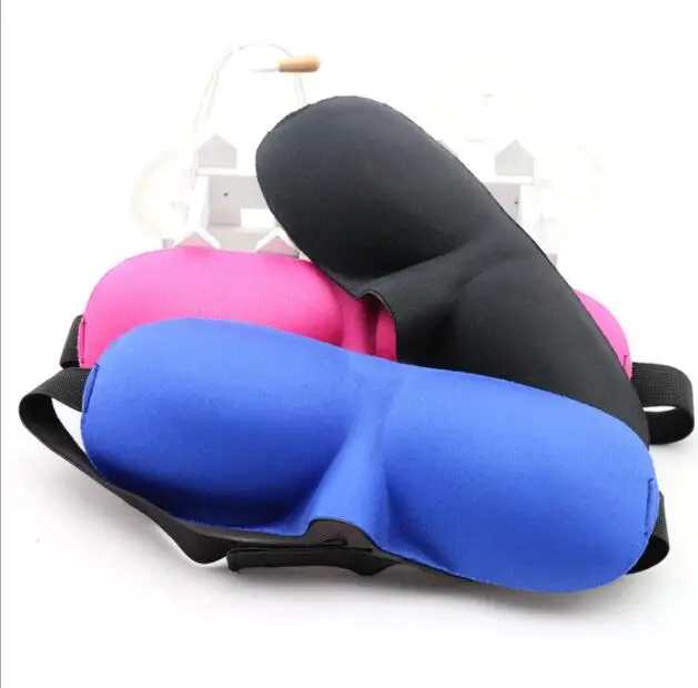 

Silk Sleep Eye Mask & Blindfold with Elastic Strap/Headband, Soft Eye Cover Eyeshade for Night Sleeping, Black