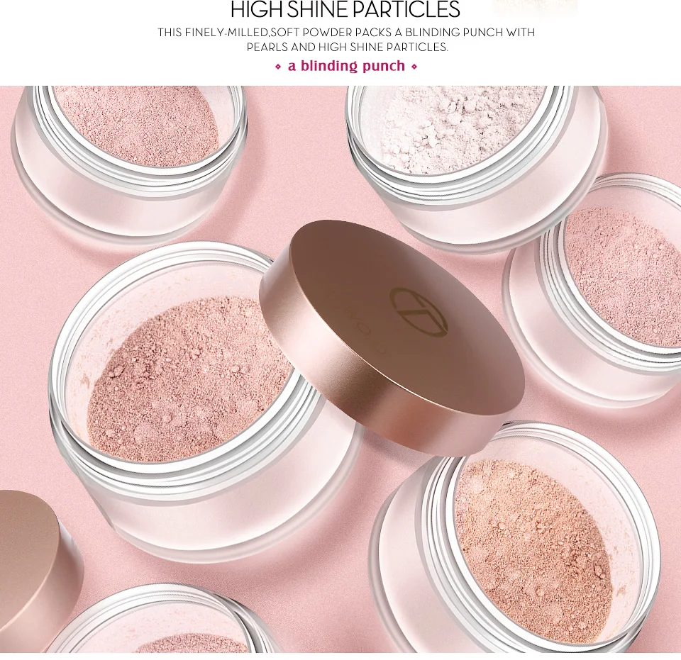 O.two.o Loose Highlighter Powder Pigment Perfume Shining Cosmetics 3d Eye Makeup Highlighter