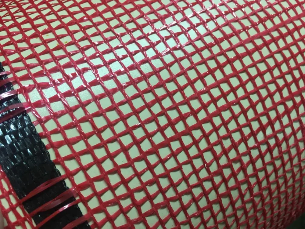 Pp Woven Mesh Bag Making Machine Circular Loom Pp Leno Mesh Bag Flat