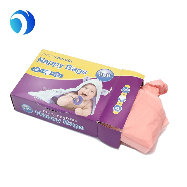 Biodegradable Baby Disposable Scented Plastic Diaper Bag Buy Eco Friendly Nappy Sacks