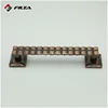 Little square matt antique copper zinc door handle factory big door pull handles