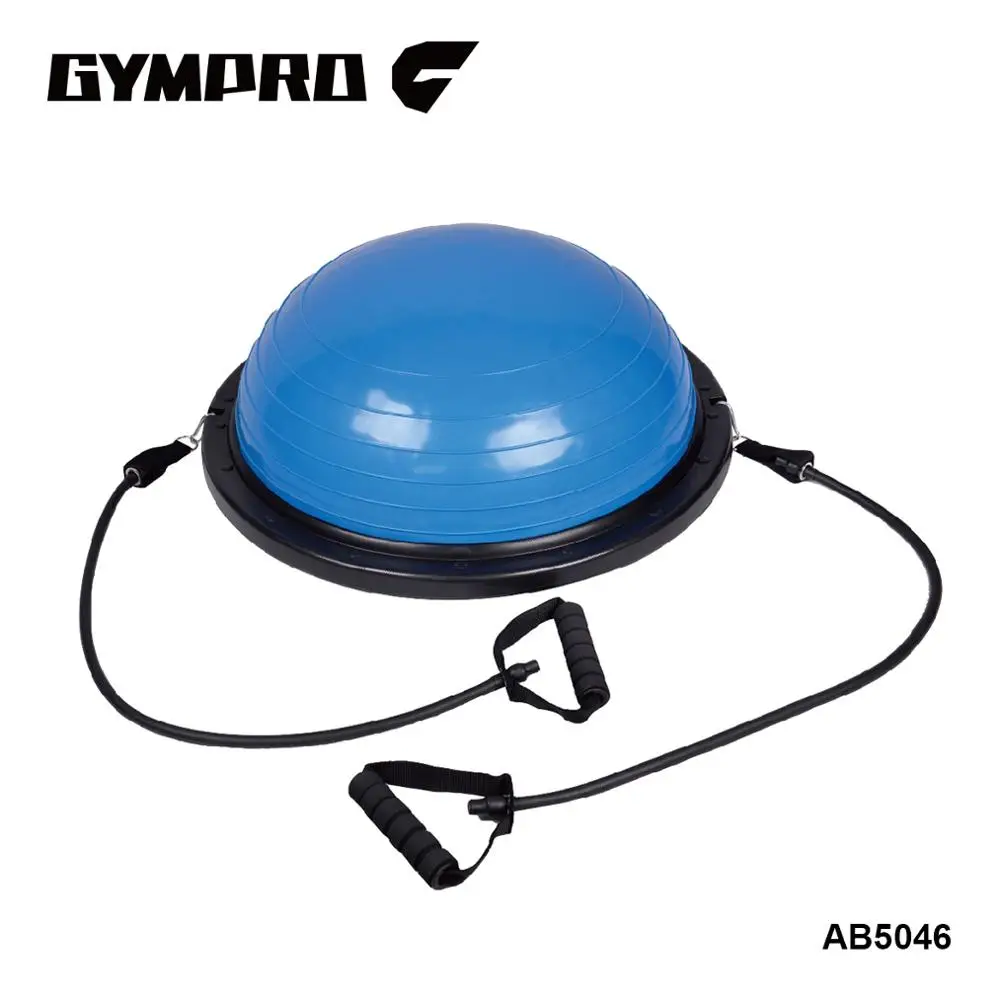 Yoga Balance Half Gym Training Ball With Resistance Bands Buy Gym