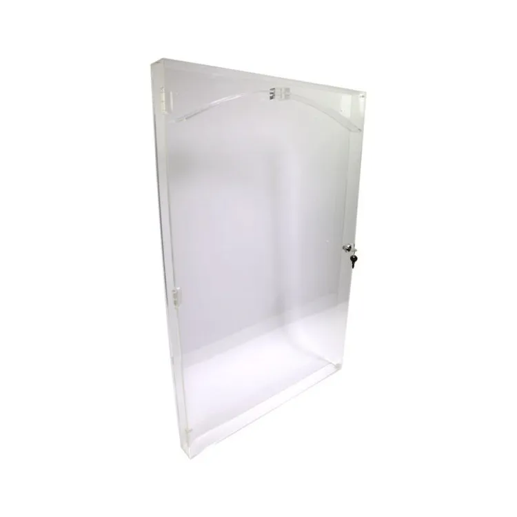 Custom Wall Mount Clear Acrylic Tshirt Display Rack Case Buy Tshirt Display Rack Case,T
