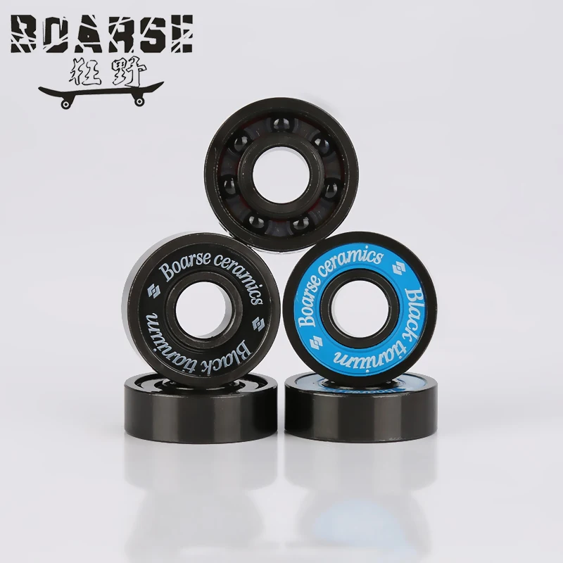 Titanium Alloy With Black Ceramic Ball For Longboard Bearings,Electric