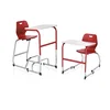 2018 Top quality office modern adjustable student reading writing school desk and chair for study furniture