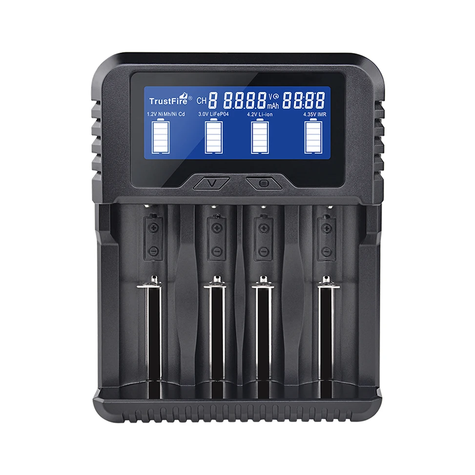 

New arrival TrustFire TR-020 Four slots qc 3.0 intelligent battery charger