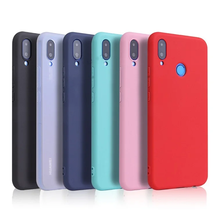 

Matte soft p lite case for Huawei Nova 3i 3e 3 Case Silicone Back Cover Phone Case for Huawei P20 Pro P10 P Smart Plus