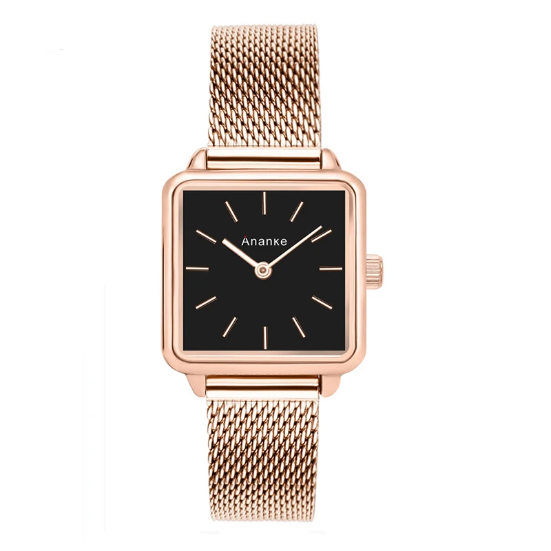 

Square Watch Women 2019 Luxury Stainless Steel Ladies Watch Female Quartz Wrist Watches Relogio Feminino