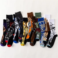 

Factory direct sale Fashion High Quality Men Socks 3D Print Funny Happy Socks Men