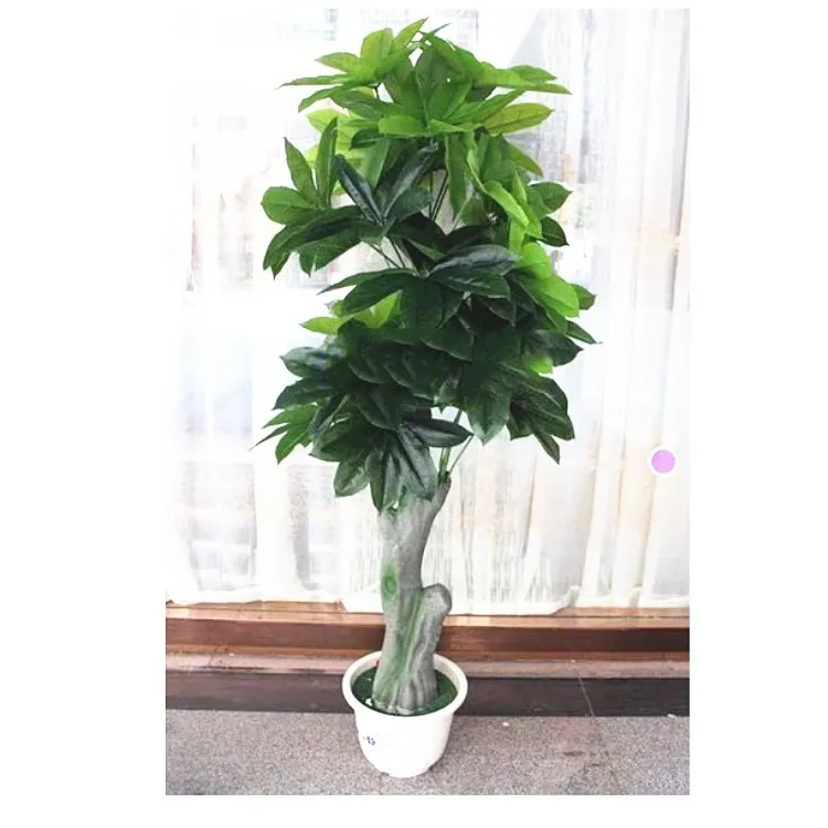 Ornamental Artificial Pachira Money Tree Plant Large Outdoor Bonsai