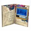 Factory price 7 inch lcd component video advertising brochure printing digital greeting card booklet for brand gift promotion