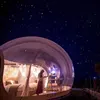 Price of factory good quality tent transparent inflatable for fun, camping, hotel big dome tent